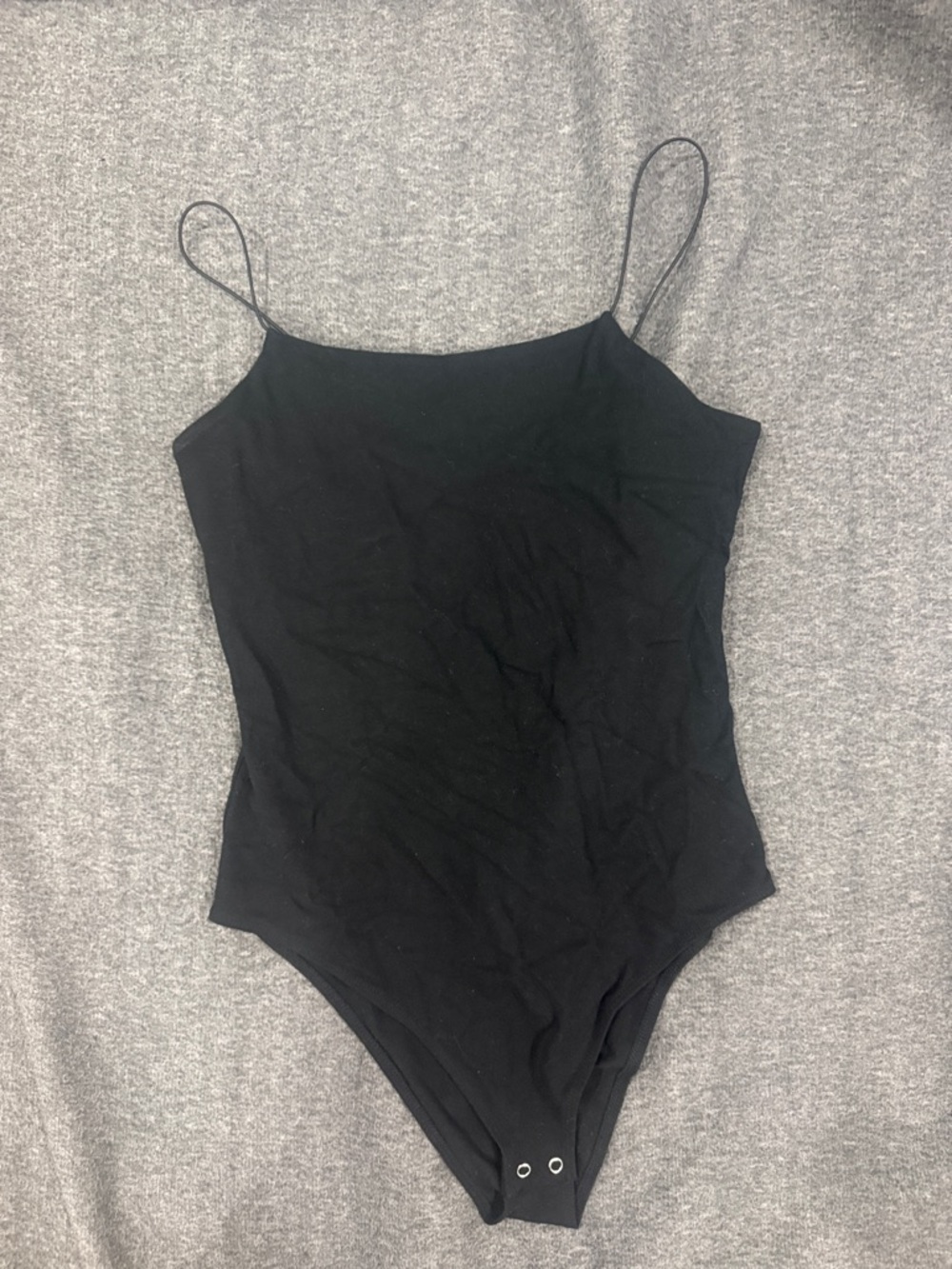 Target Black Spaghetti Strap Bodysuit